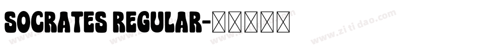Socrates Regular字体转换